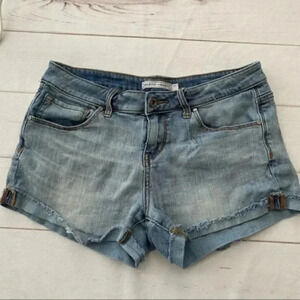 Melrose & Market Mid Rise  Denim Shorts Size 26